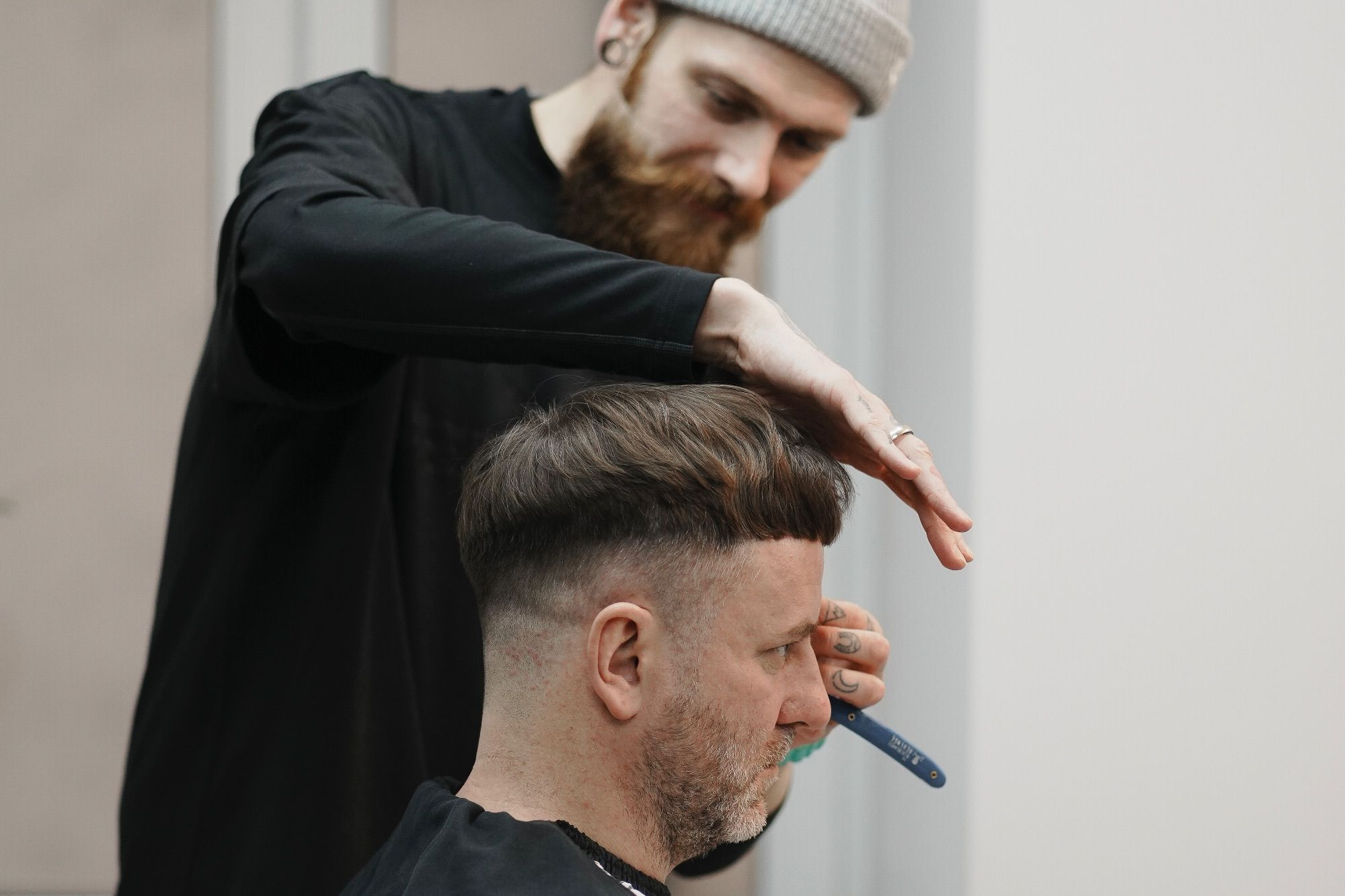 Wnętrze BERLoGA Barber Shop
